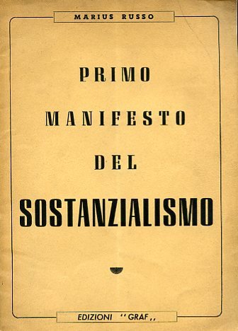 Primo manifesto del Sostanzialismo