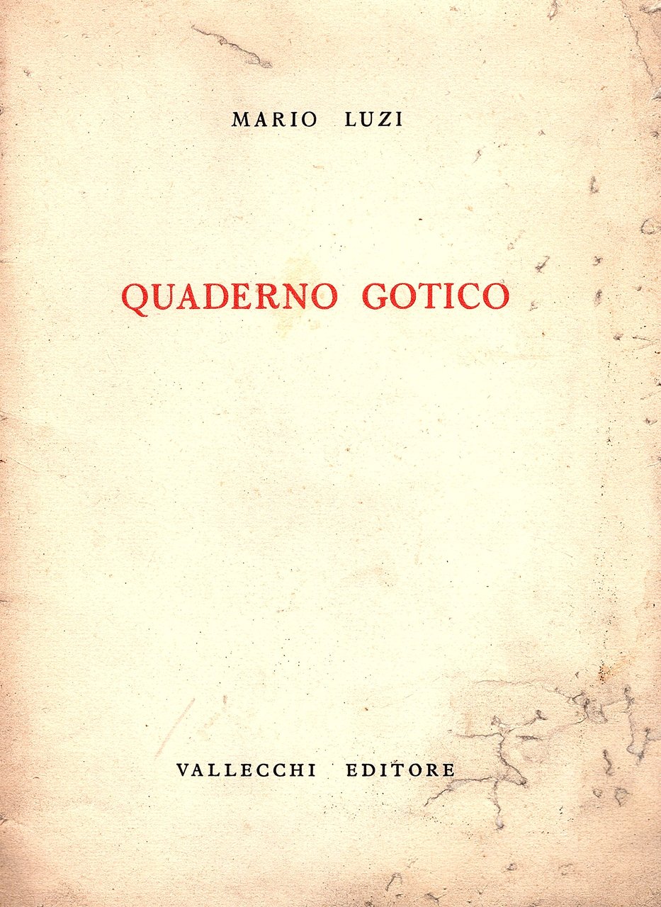 Quaderno gotico