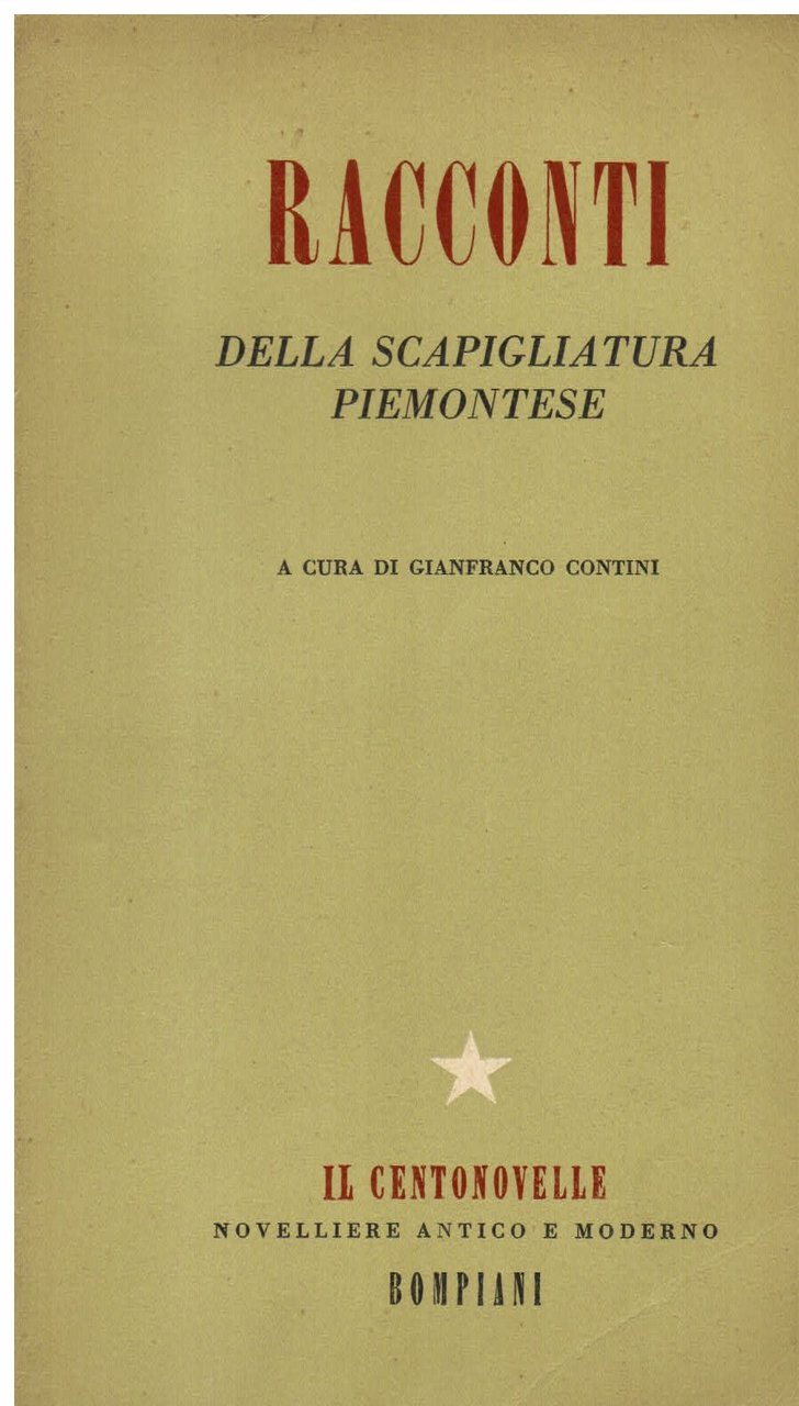 Racconti della Scapigliatura Piemontese