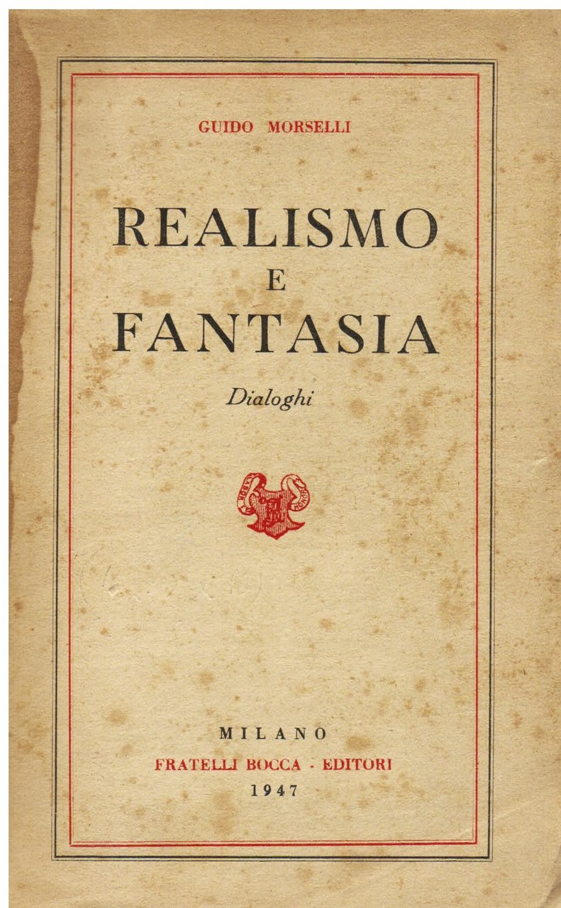 Realismo e fantasia. Dialoghi