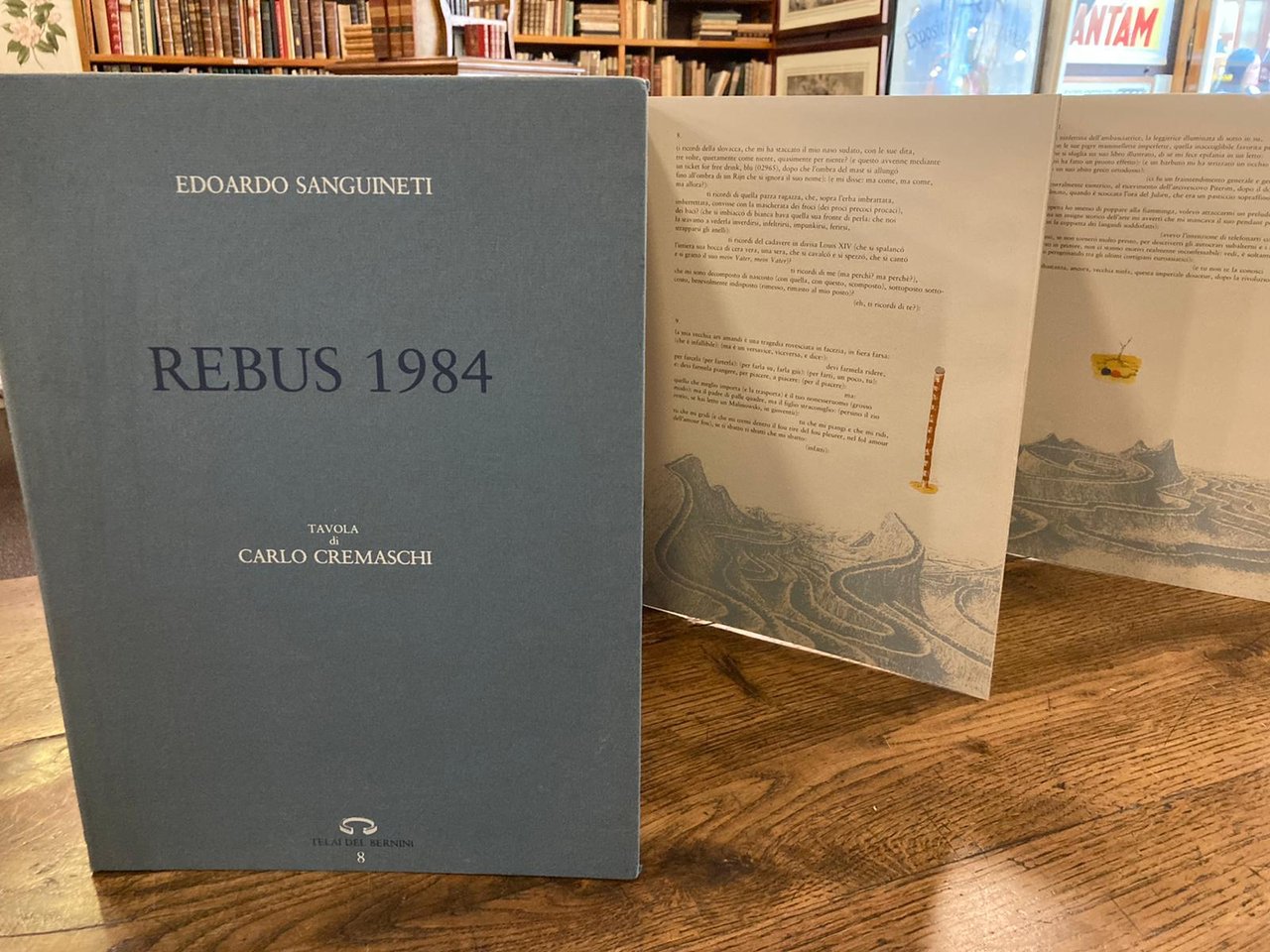 Rebus 1984. Tavola di Carlo Cremaschi