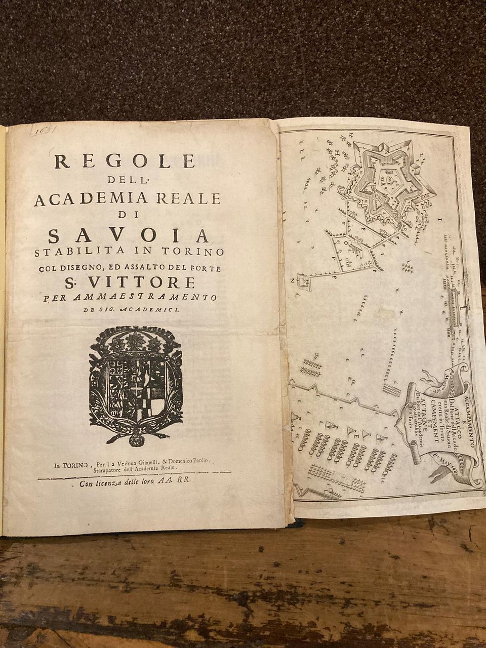 Regole dell' Academia Reale di Savoia stabilita in Torino, col …