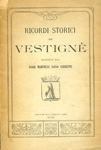 Ricordi storici di Vestignè raccolti | Immagine Gallery 1