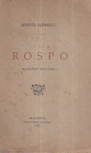 Rospo. Racconto pugliese