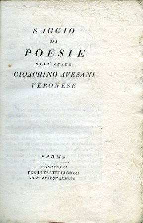 Saggio di Poesie