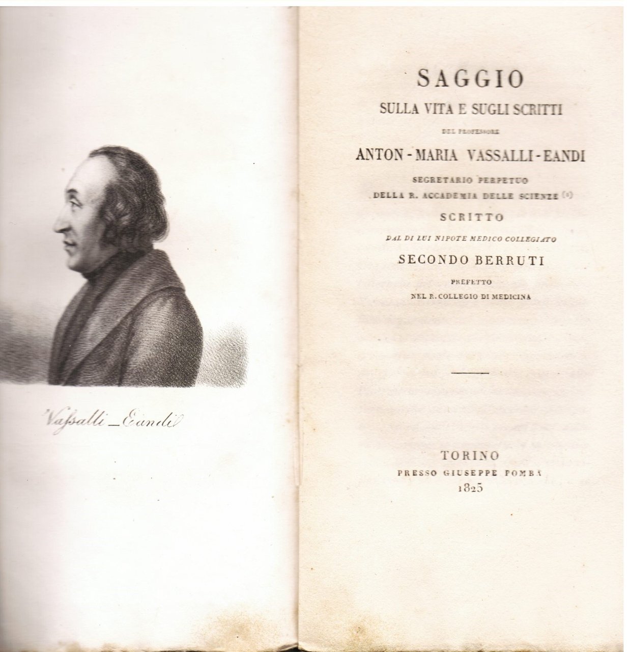 Saggio sulla vita e gli scritti del Professore Anton - …