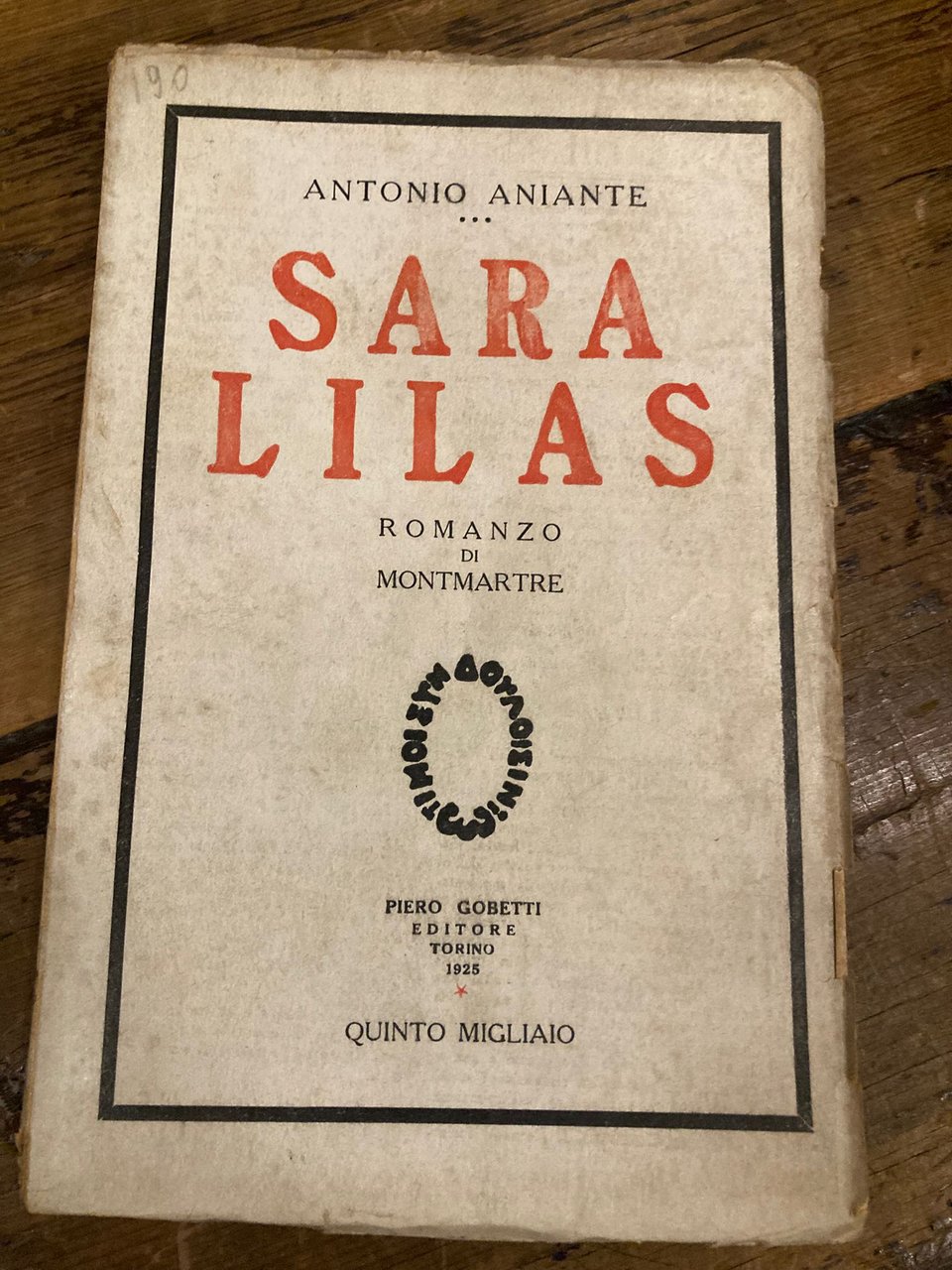 Sara Lilas. Romanzo di Montmartre. Quinto migliaio