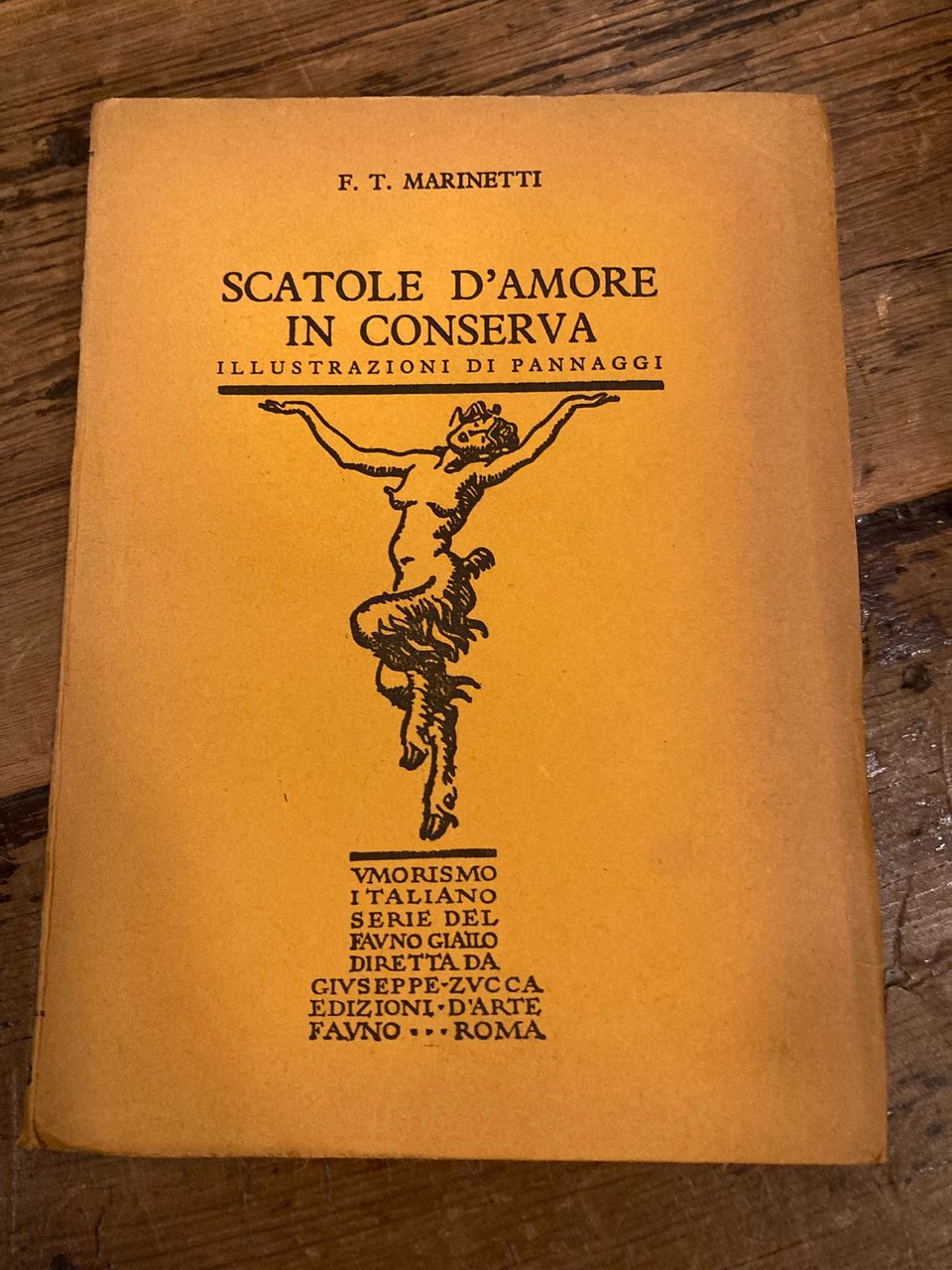 Scatole d'amore in conserva. Illustrazioni di Pannaggi. Coperta e fregi … | Immagine principale