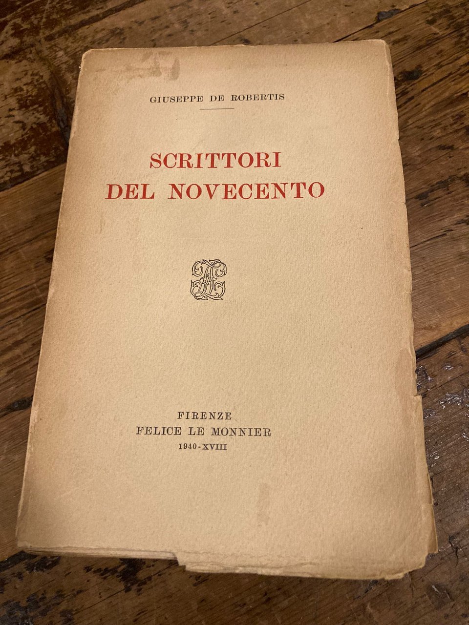 Scrittori del Novecento