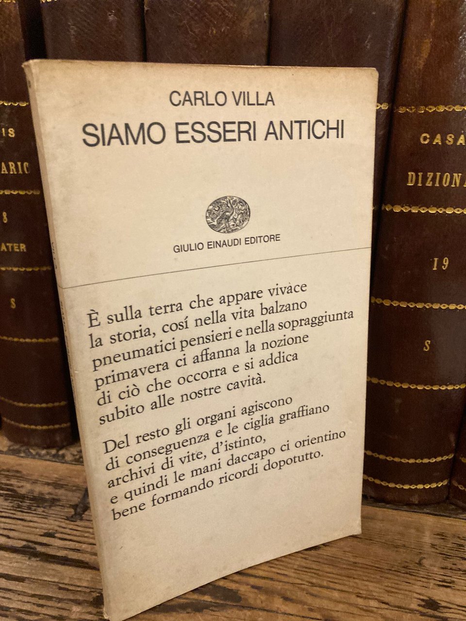 Siamo esseri antichi