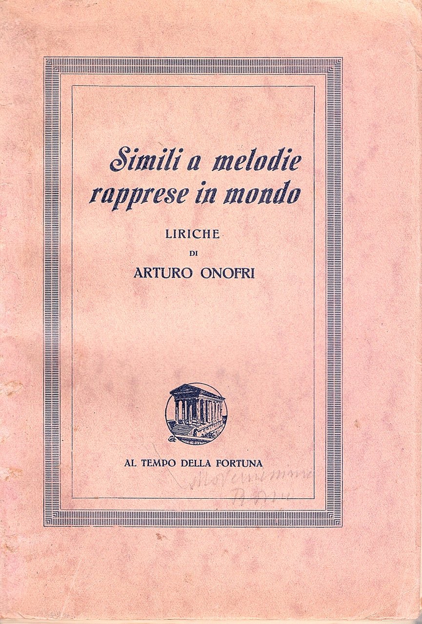 Simili a melodie rapprese in mondo. Liriche