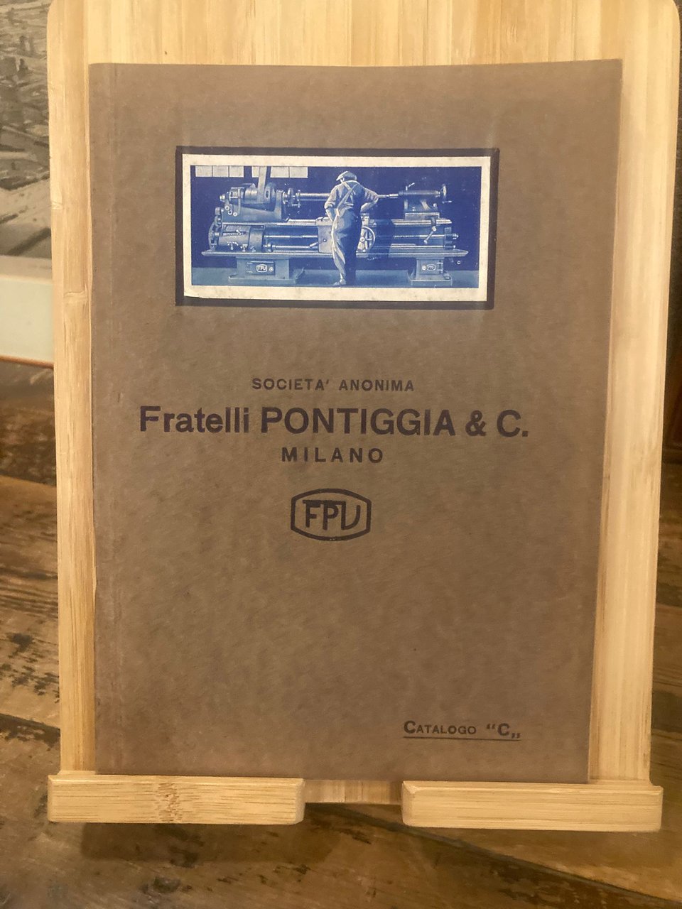 Società Anonima Fratelli Pontiggia & C, Catalogo 'C' - 1927 | Immagine principale