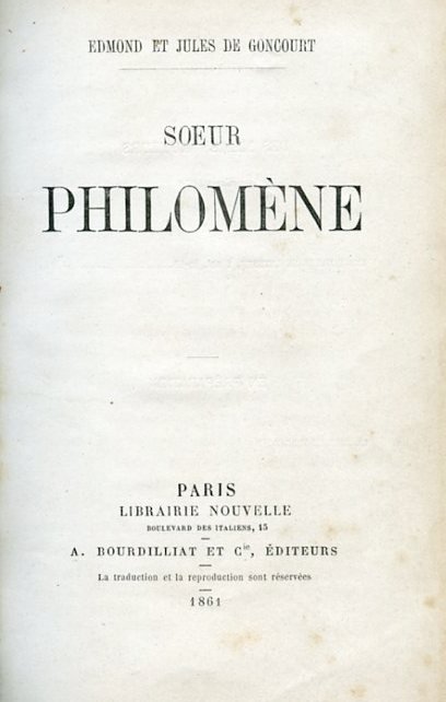 Soeur Philomène | Immagine principale