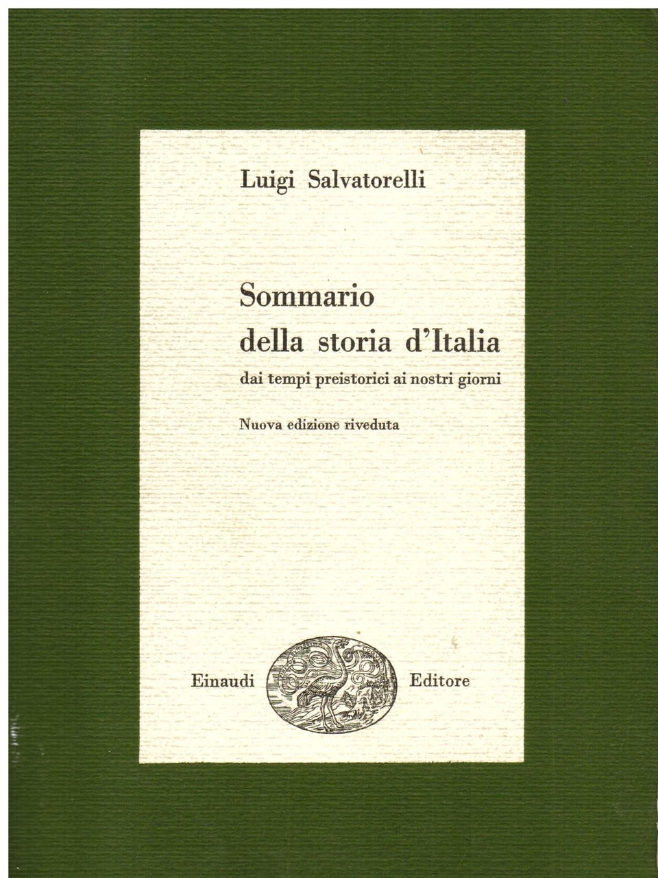 Sommario della storia d' Italia dai tempi preistorici ai nostri …