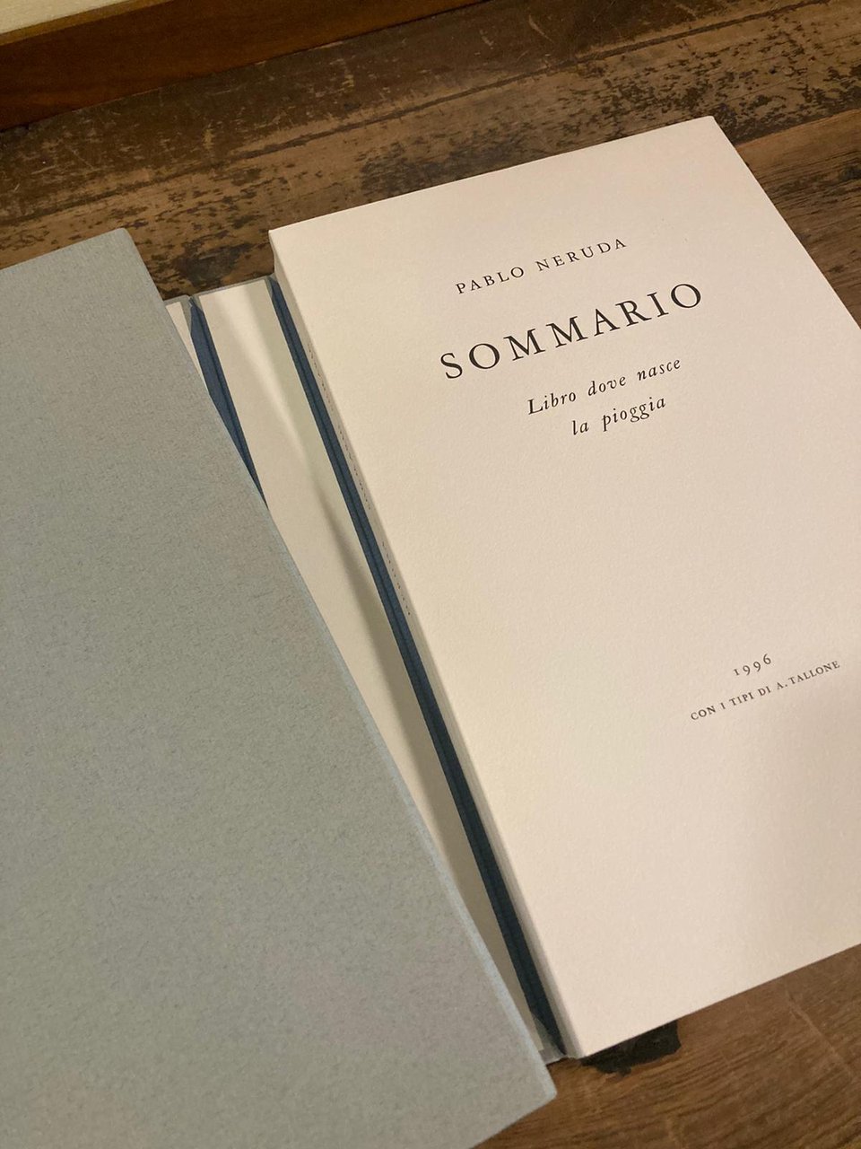 Sommario. Libro dove nasce la pioggia