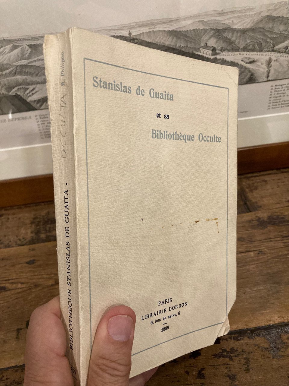 Stanislas de Guaita et sa Bibliotheque occulte