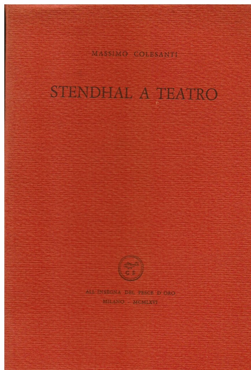 Stendhal a teatro