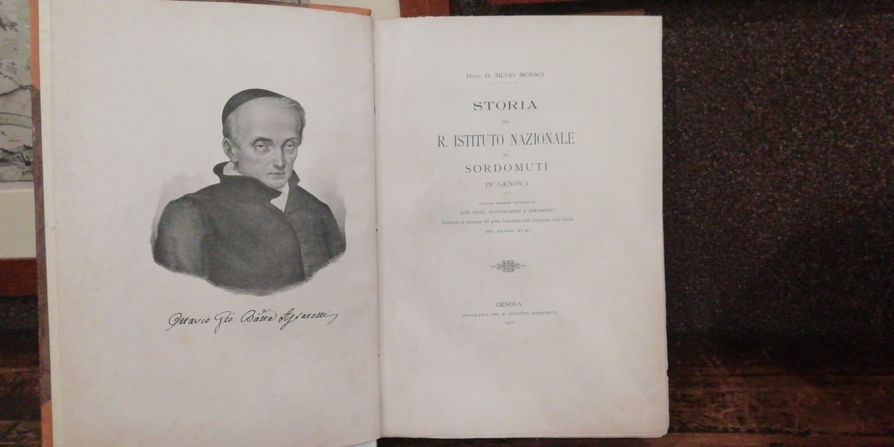 Storia del R. Istituto nazionale pei sordomuti in Genova Seconda …