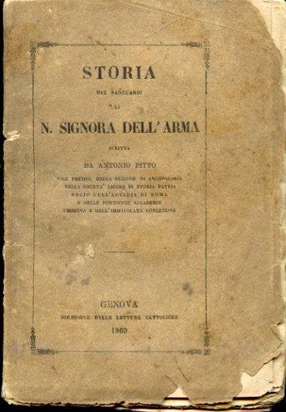 Storia del Santuario di N. Signora dell'Arma