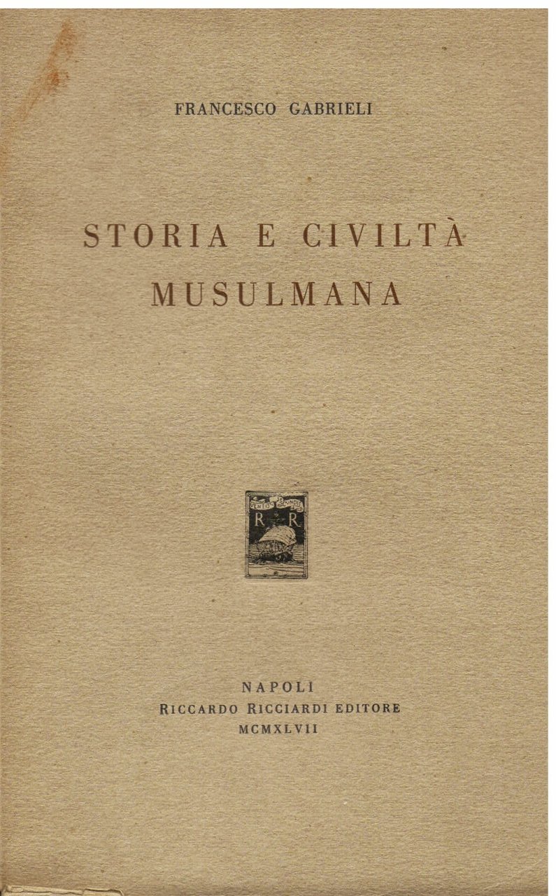 Storia e civiltà mussulmana