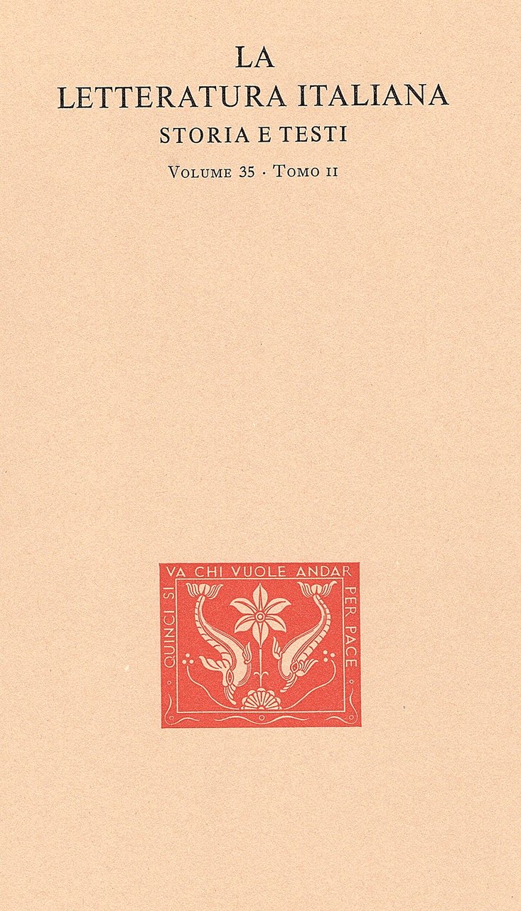 Storici, politici e moralisti del Seicento. Tomo II: storici e …