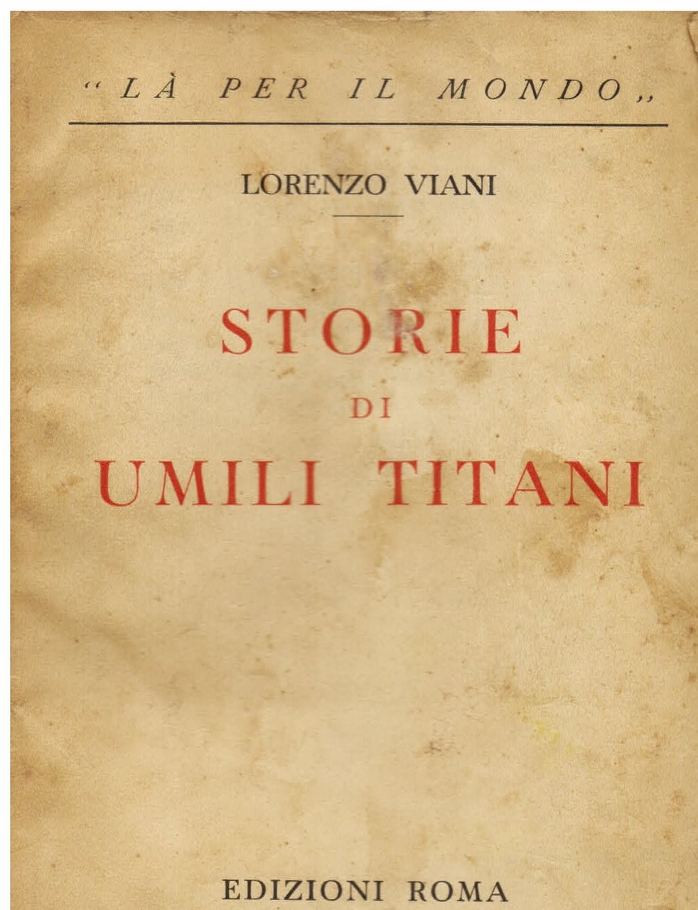 Storie di umili titani