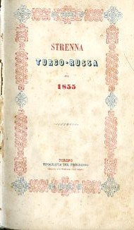 Strenna Turco - Russa pel 1855