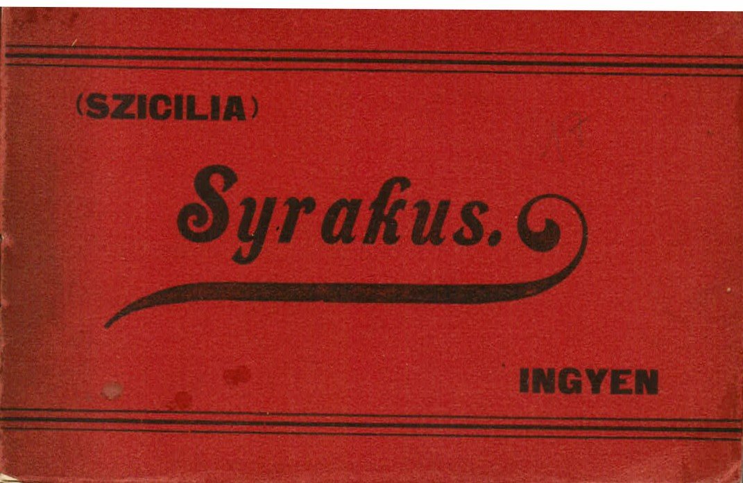 Syrakus. Associazione Nazionale Italiana per il Movimento dei Ferrestieri. Syrakusai …