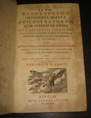 Ta ton Philostraton Leipomena Apanta. Philostratorum quae supersunt omnia. Vita …