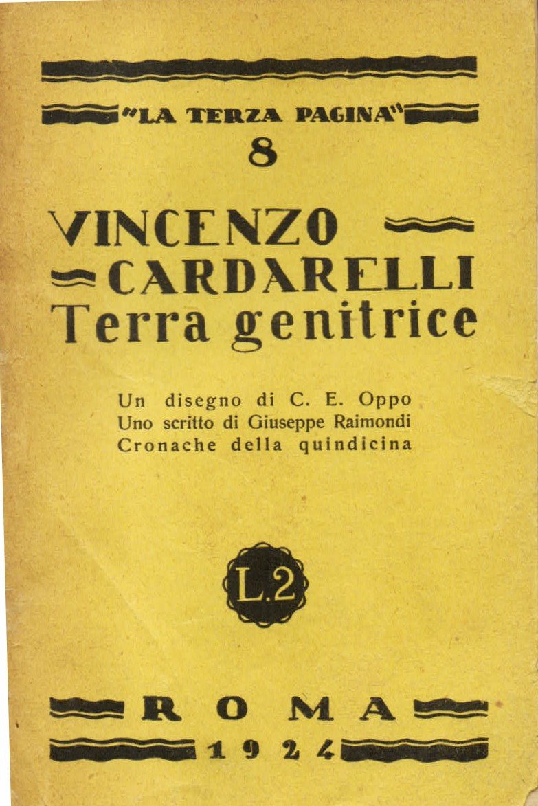 Terra genitrice. Un disegno di C.E. Coppo. Uno scritto di …