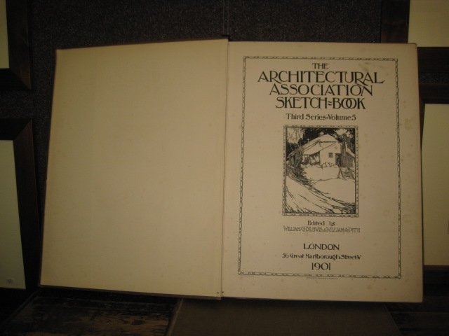 The Architectural Association Sketch Book. Third series. Volume 5. Edited …