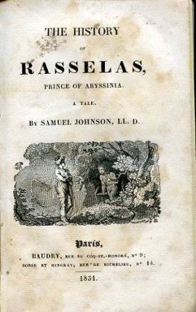 The history of Rasselas Prince of Abissinia