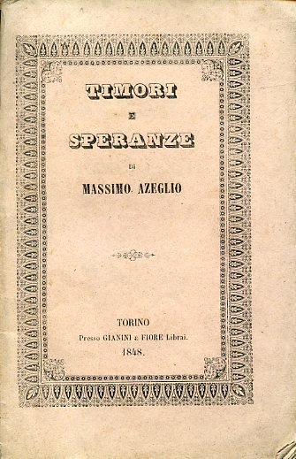 Timori e speranze