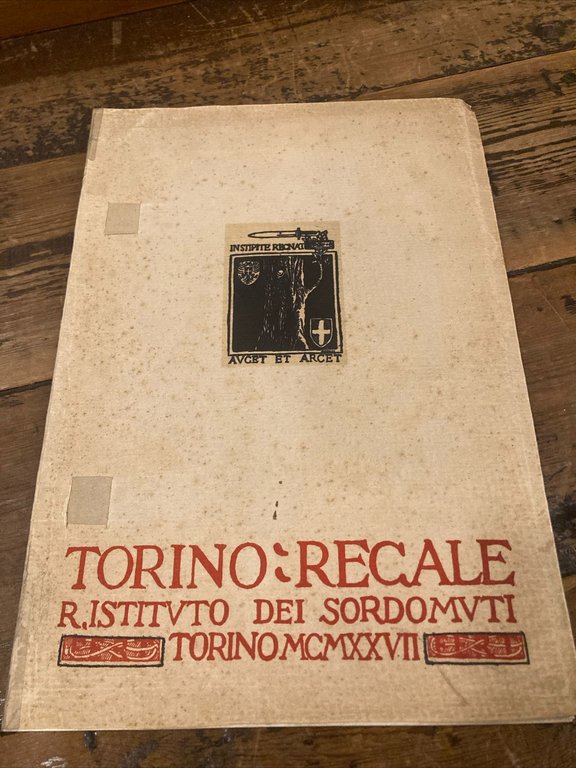 Torino regale. R. Istituto pei sordomuti in Torino nell'anno di …