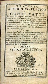 Trattato aritmetico - pratico o sia conti fatti di tutto …