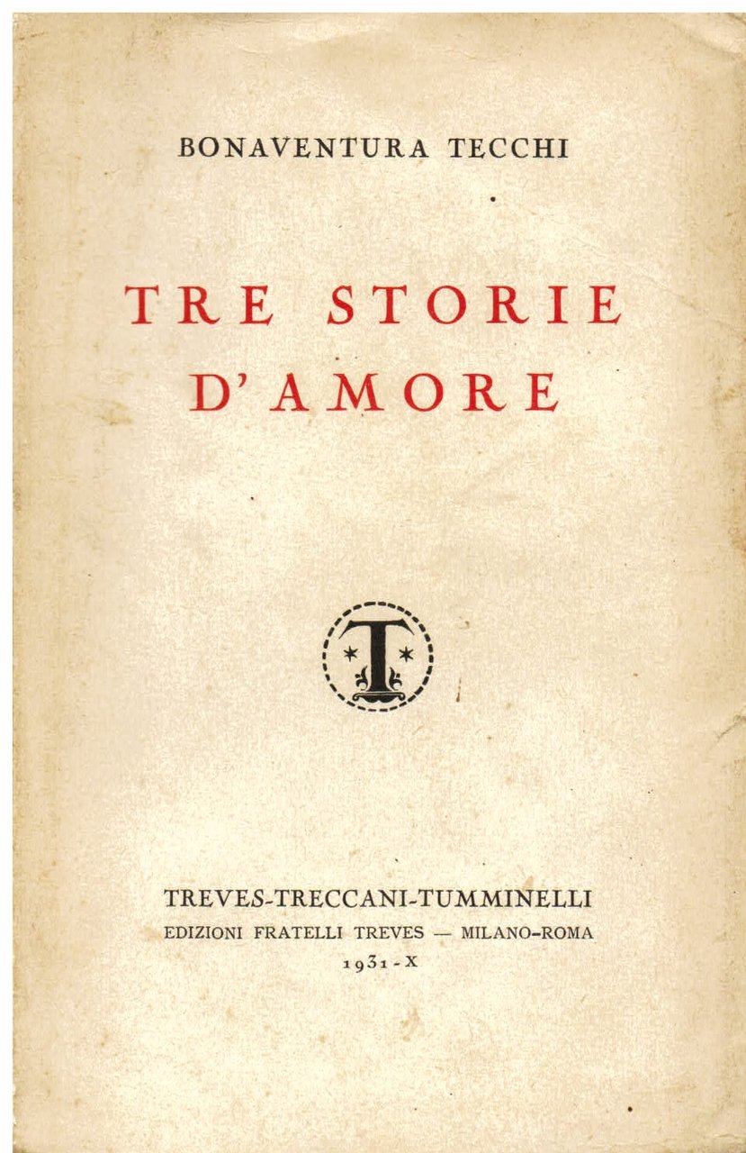 Tre storie d' amore