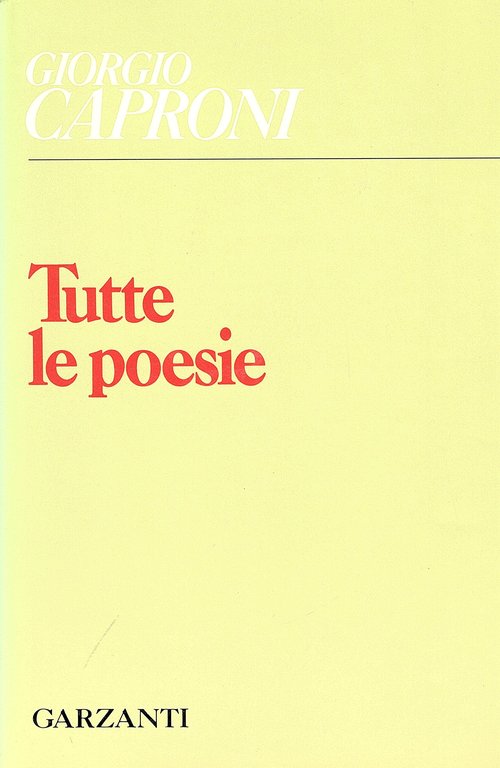 Tutte le poesie