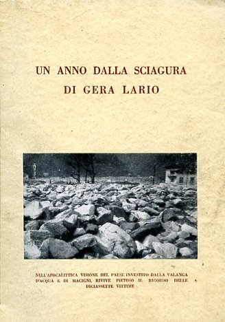 Un anno dalla sciagura di Gera Lario | Immagine principale