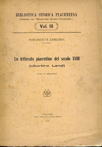 Un letterato piacentino del secolo XVIII (Ubertino Landi)