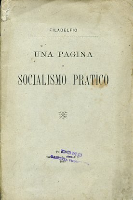 Una pagina di socialismo pratico