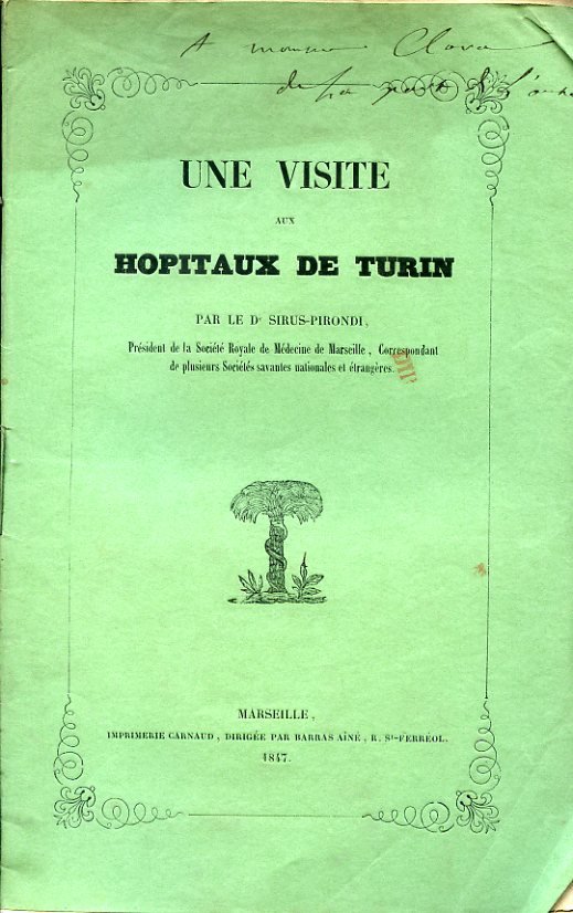 Une visite aux Hopitaux de Turin