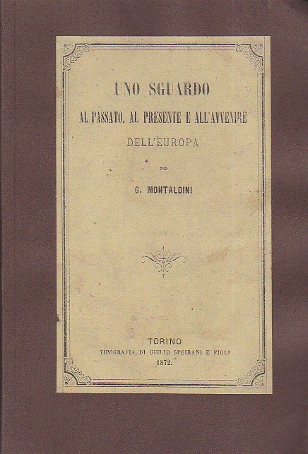 Uno sguardo al passato, al presente e all'avvenire dell'Europa