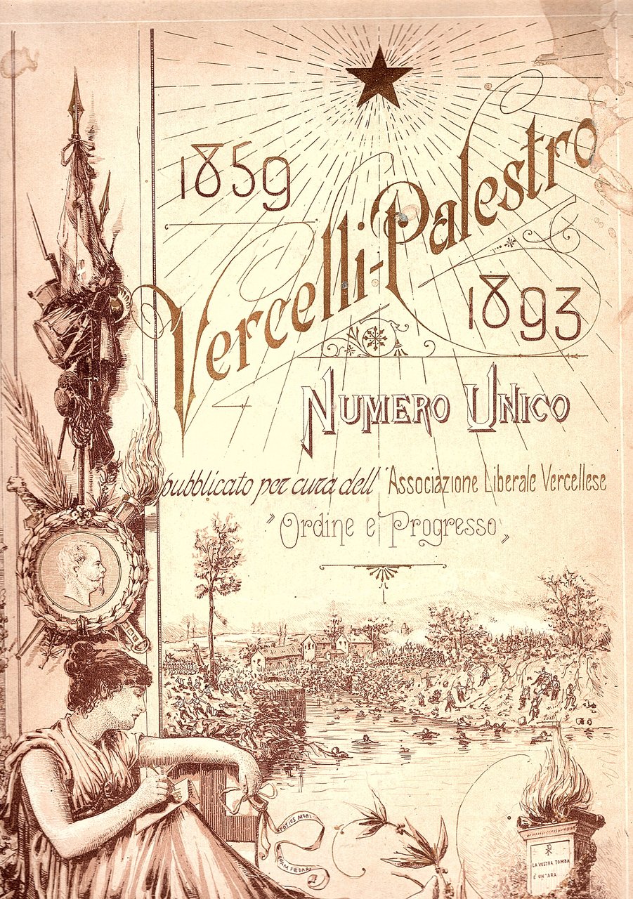 Vercelli - Palestro 1859-1893 Numero Unico Pubblicato a cura dell' …