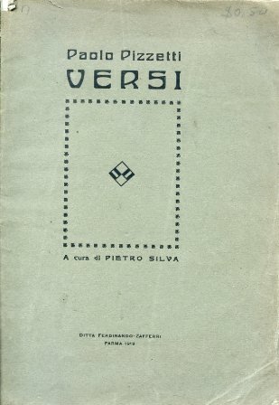 Versi. A cura di Pietro Silva