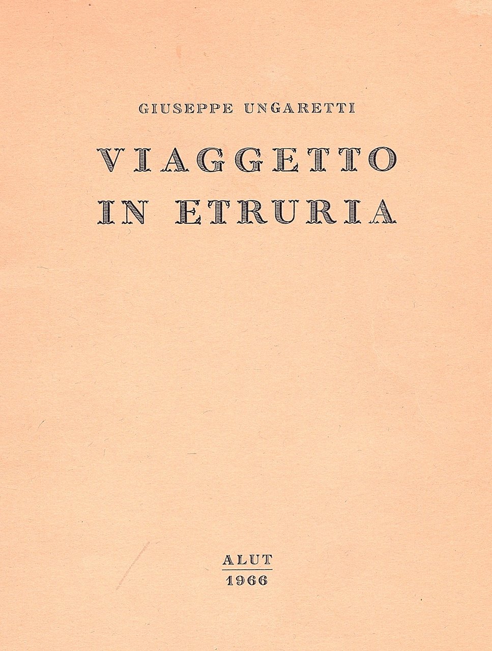 Viaggetto in Etruria