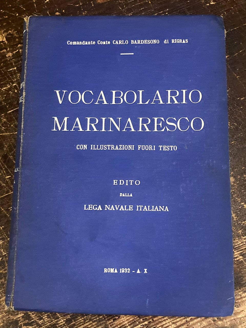 Vocabolario marinaresco Con illustrazioni fuori testo