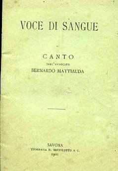Voce di sangue. Canto