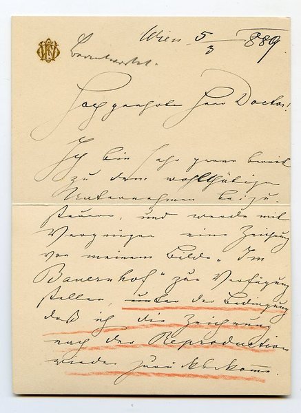 Autograph letter card signed.