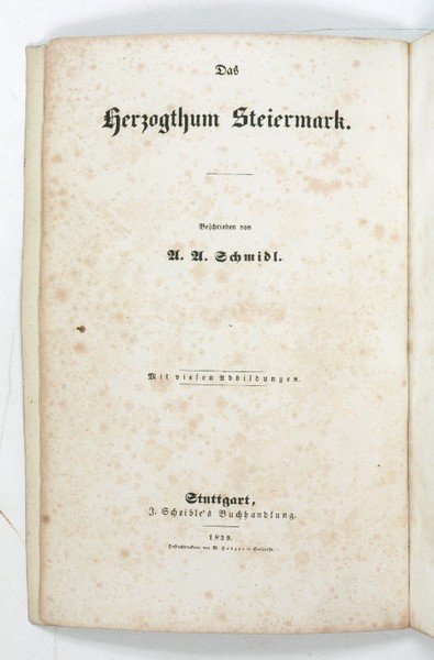Das Herzogthum Steiermark.
