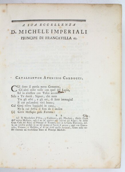 Delle delizie Tarantine libri IV. Opera postuma [.].